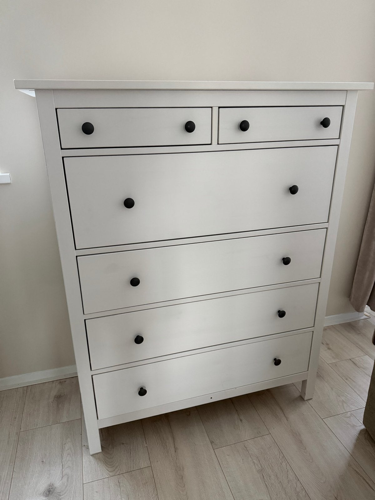 Witte ladekast met 6 lades Ikea
