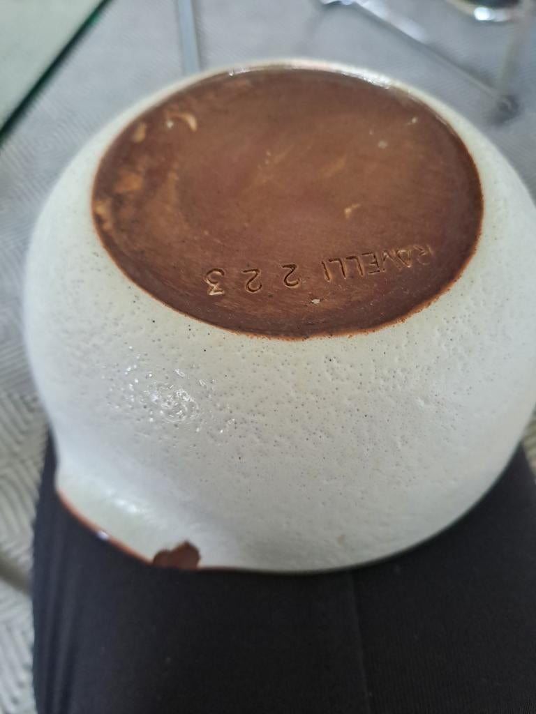 Vintage Ravelli asbakje, 11 cm, kleine chip, Ophalen of Verzenden