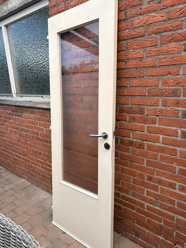Binnendeur, Ophalen, Gebruikt, Minder dan 80 cm, Binnendeur