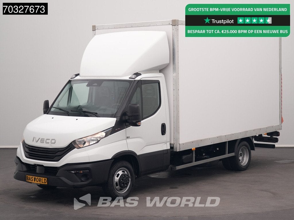 Iveco Daily 35C16 3.0L Laadklep NEW MODEL Dubbellucht 160PK, Auto's, Stof, Gebruikt, Euro 6, 4 cilinders