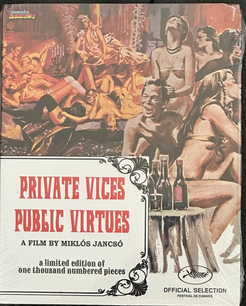 Private Vices, Public Virtues Blu Ray Mondo Macabro, Ophalen of Verzenden, Nieuw in verpakking