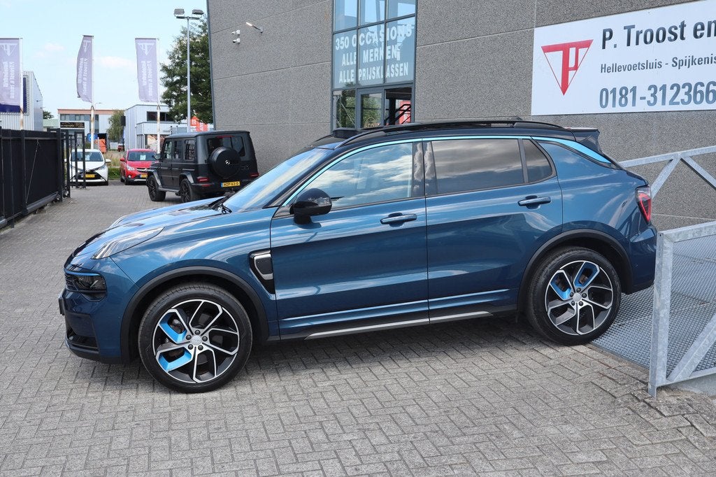 Lynk & Co 01 1.5 Panoramadak/360 Camera/Keyless/Lane assis, Auto's, Lynk & Co, 12 maanden, Stof, Blauw, Plug-in hybride