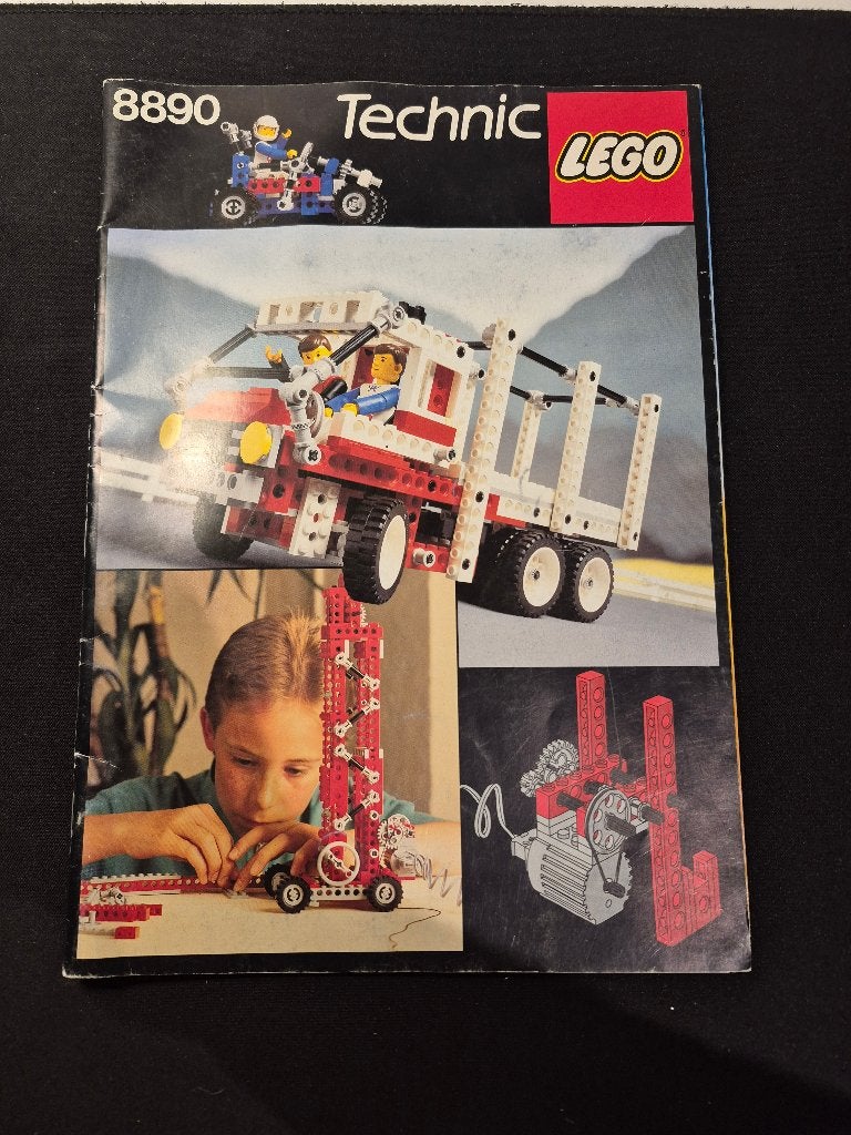 Lego 8890 Technic Idea Book, Gebruikt, Lego, Accessoire, Ophalen of Verzenden