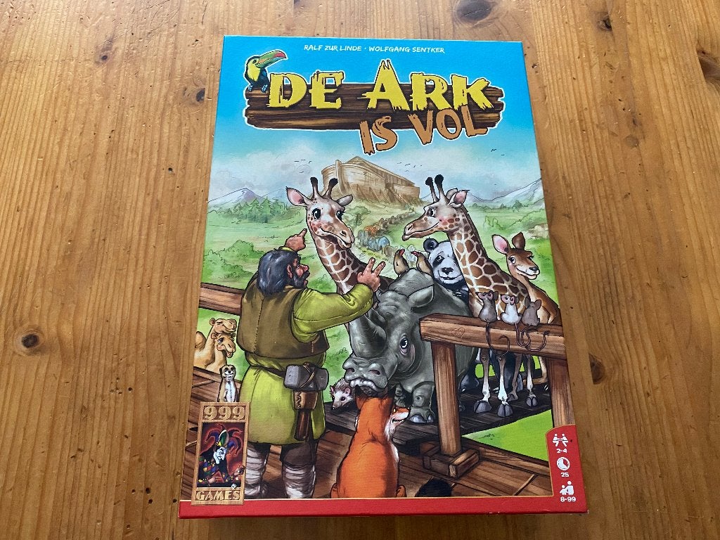 De Ark is vol bordspel, Ophalen, Gebruikt, 999 Games
