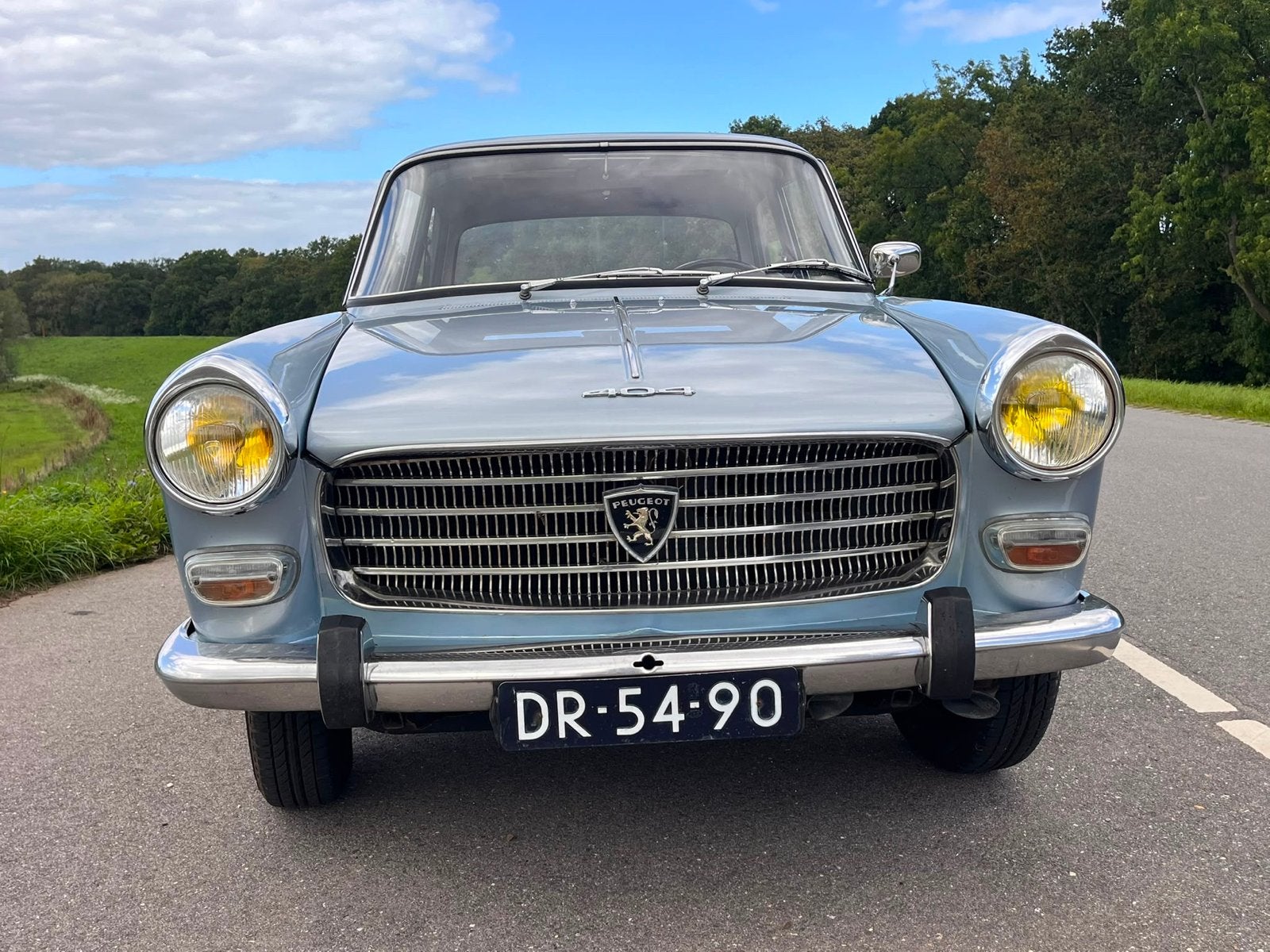 Peugeot 404 Injection 1966 Blauw, foto 9