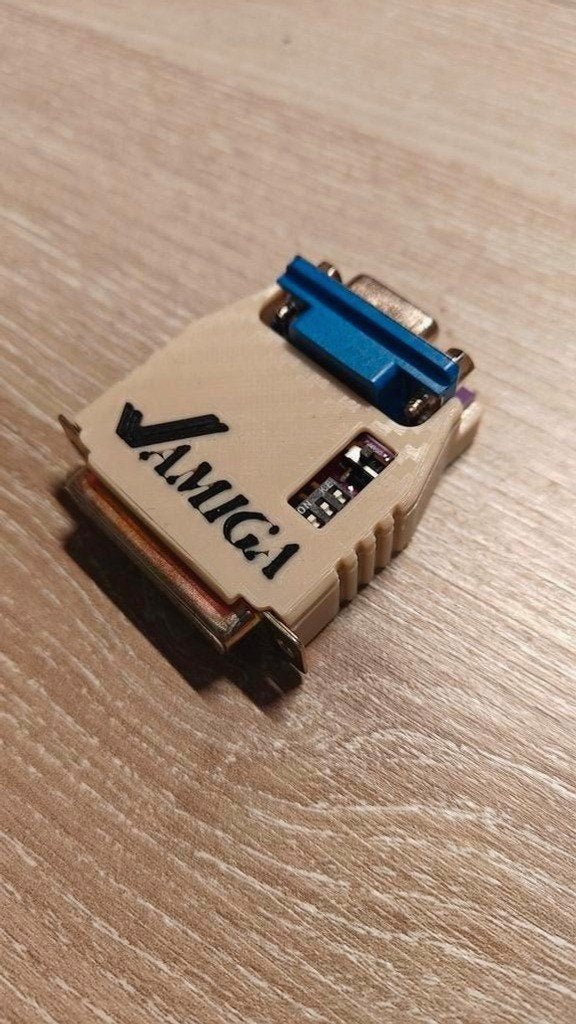 Amiga Ultimate RGB naar VGA adapter, bufferd, no jailbars, Computers en Software, Vintage Computers, Verzenden