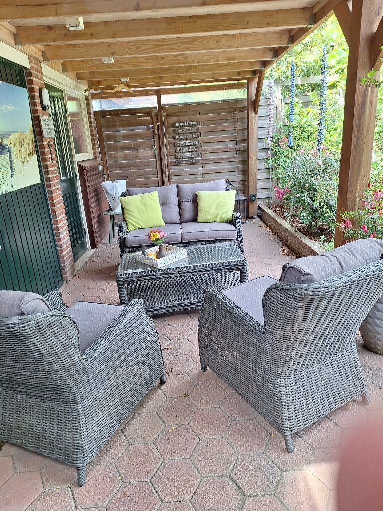 lounge set Borneo, Tuin en Terras, Tuinbanken, Ophalen, Zo goed als nieuw, Kunststof