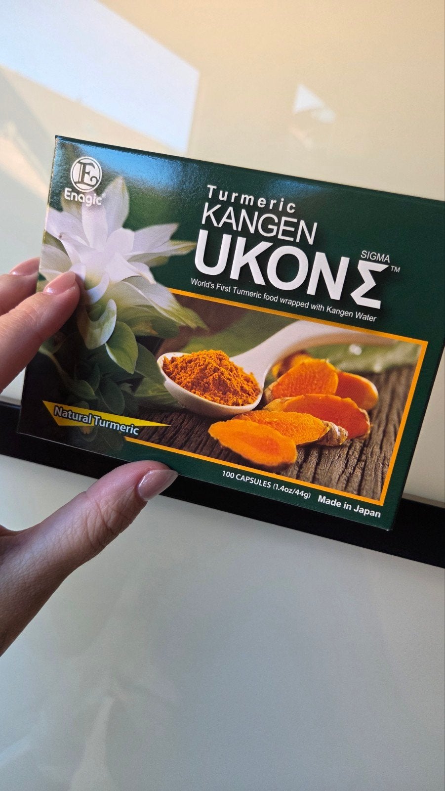 Enagic Kangen Ukon Sigma Kurkuma Supplement Capsules, Ophalen of Verzenden, Nieuw, Poeder of Drank