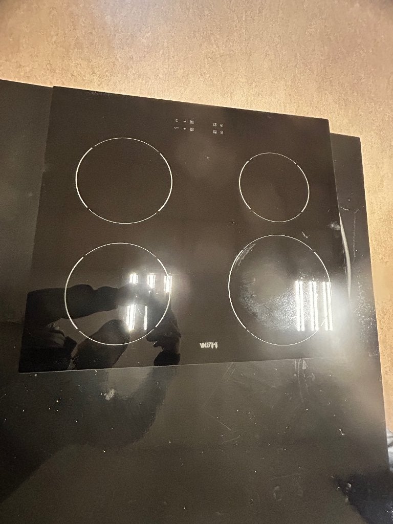 Etna kookplaat, Zo goed als nieuw, Inbouw, Elektrisch, 4 kookzones
