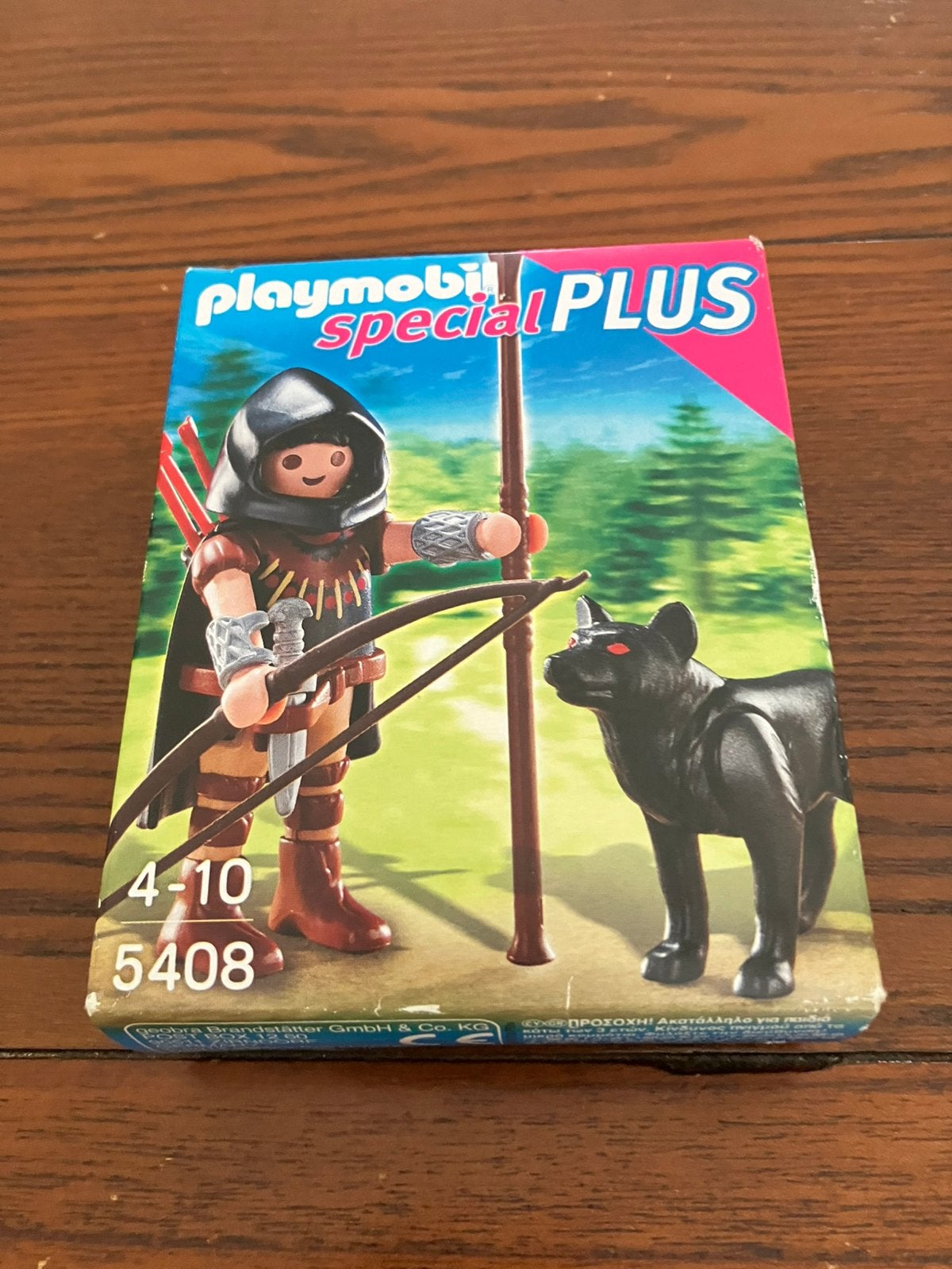 Playmobil 5408 krijger met wolf in ongeopend doosje, Kinderen en Baby's, Speelgoed | Playmobil, Ophalen of Verzenden, Nieuw