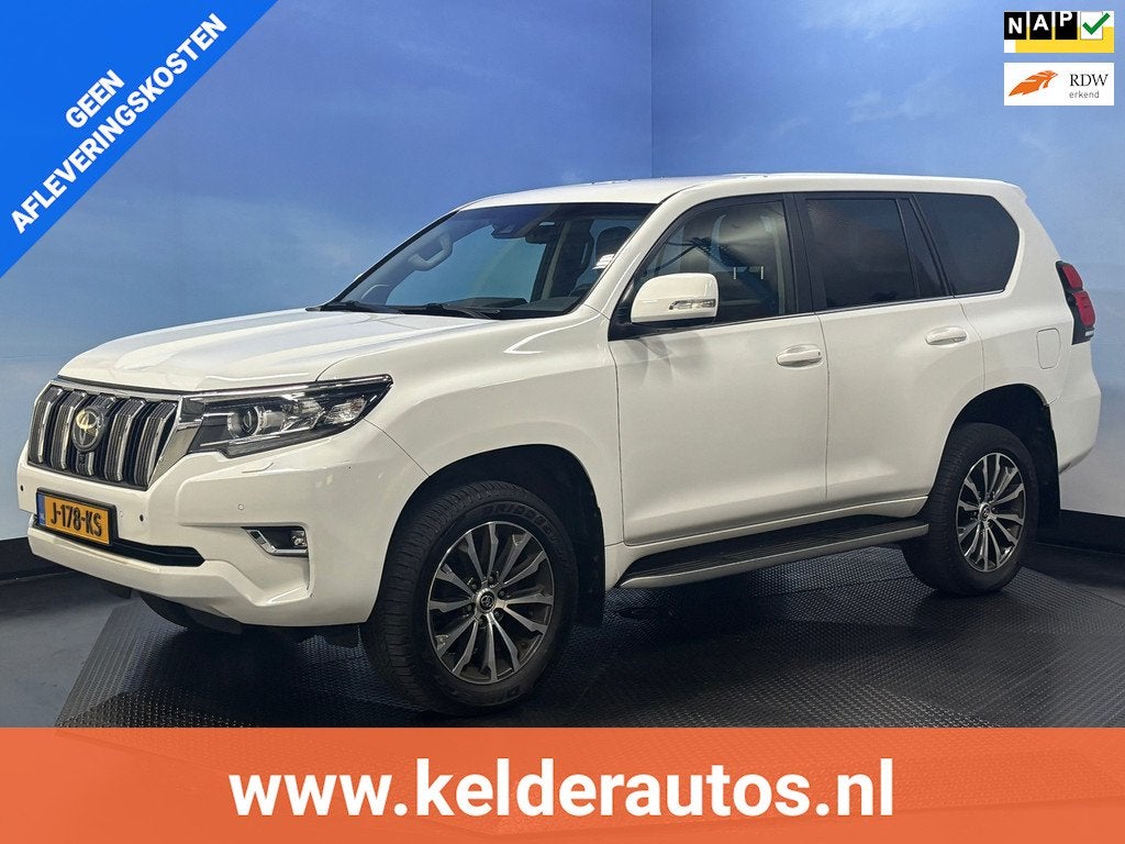 Toyota Land Cruiser 2.8 D-4D Professional 5p. Camera, Stoel, Auto's, Toyota, Bedrijf, Te koop, Landcruiser, 360° camera, 4x4, ABS