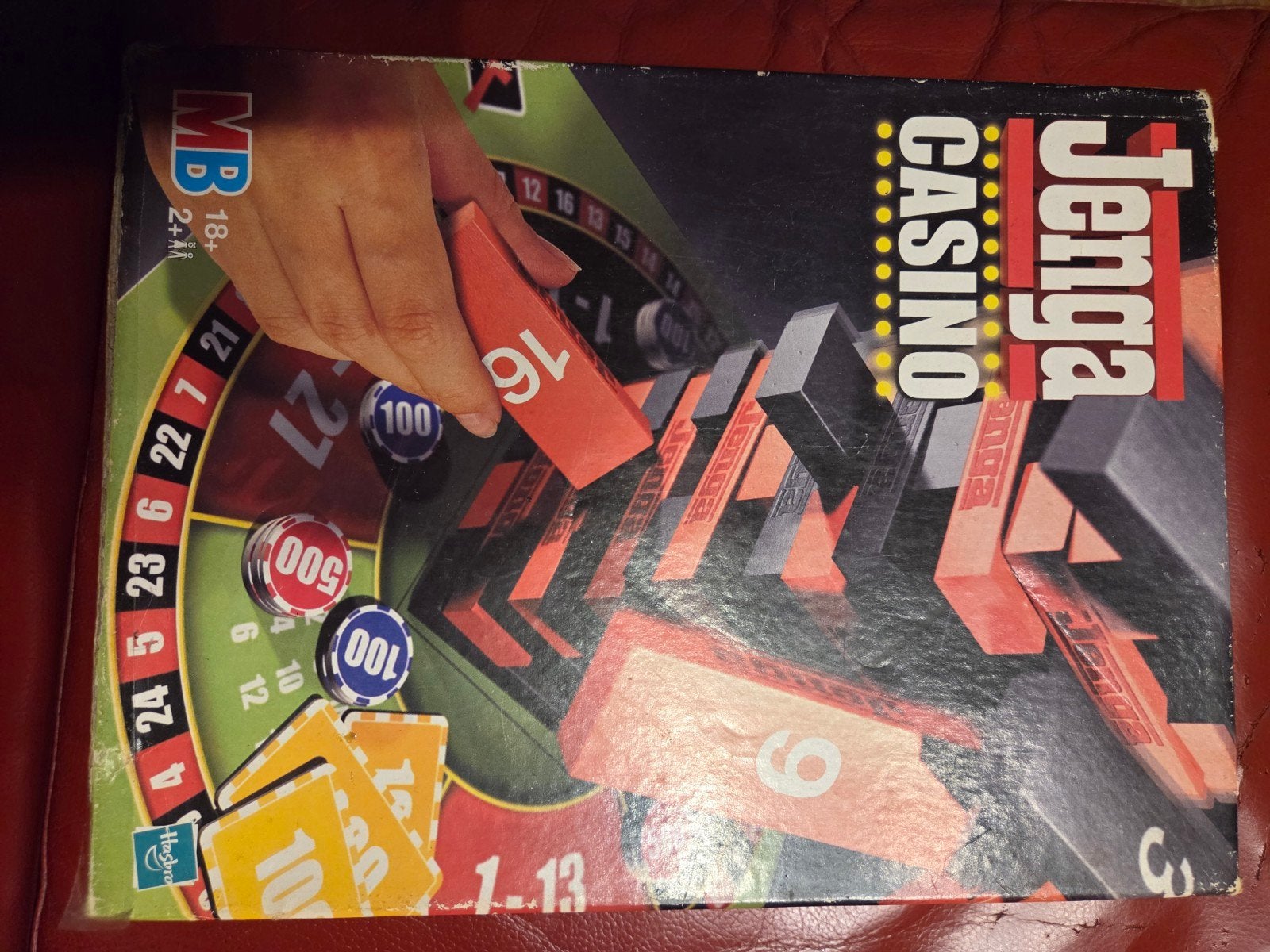Jenga Casino Bordspel - Unieke Jenga Ervaring, Een of twee spelers, Ophalen, Gebruikt, MB