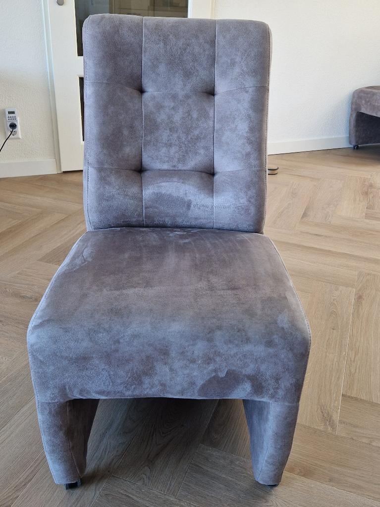 Twee eethoekstoelen, Huis en Inrichting, Stoelen, Ophalen, Gebruikt, Twee, Bruin