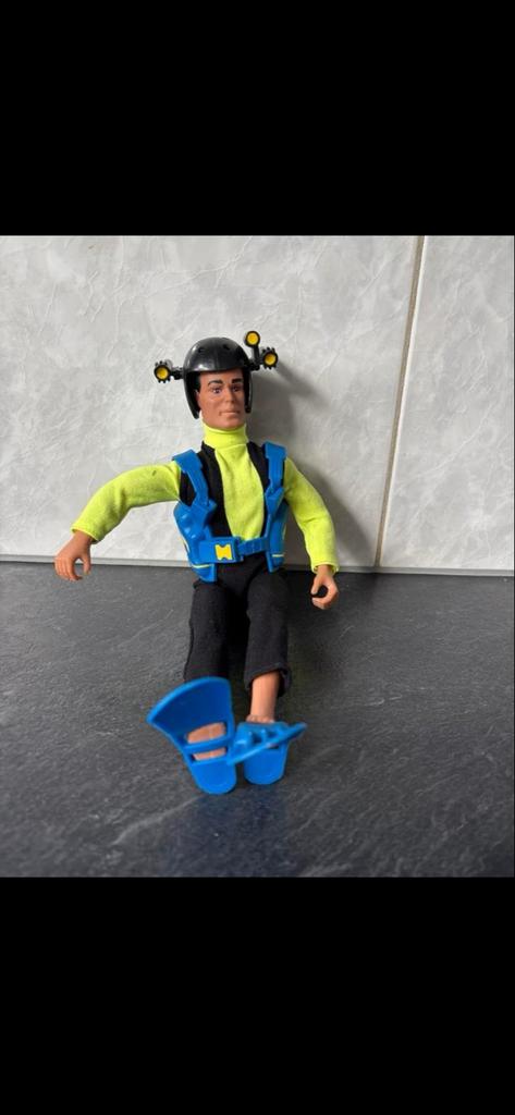 Vintage Action Man Duiker Pop - Goede Staat, Kinderen en Baby's, Speelgoed | Actiefiguren, Ophalen of Verzenden, Gebruikt