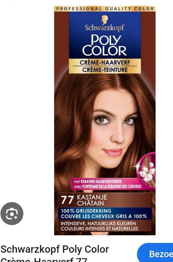 GEZOCHT!! POLY COLOR HAARVERF, Sieraden, Tassen en Uiterlijk, Uiterlijk | Haarverzorging, Ophalen of Verzenden, Nieuw, Overige typen