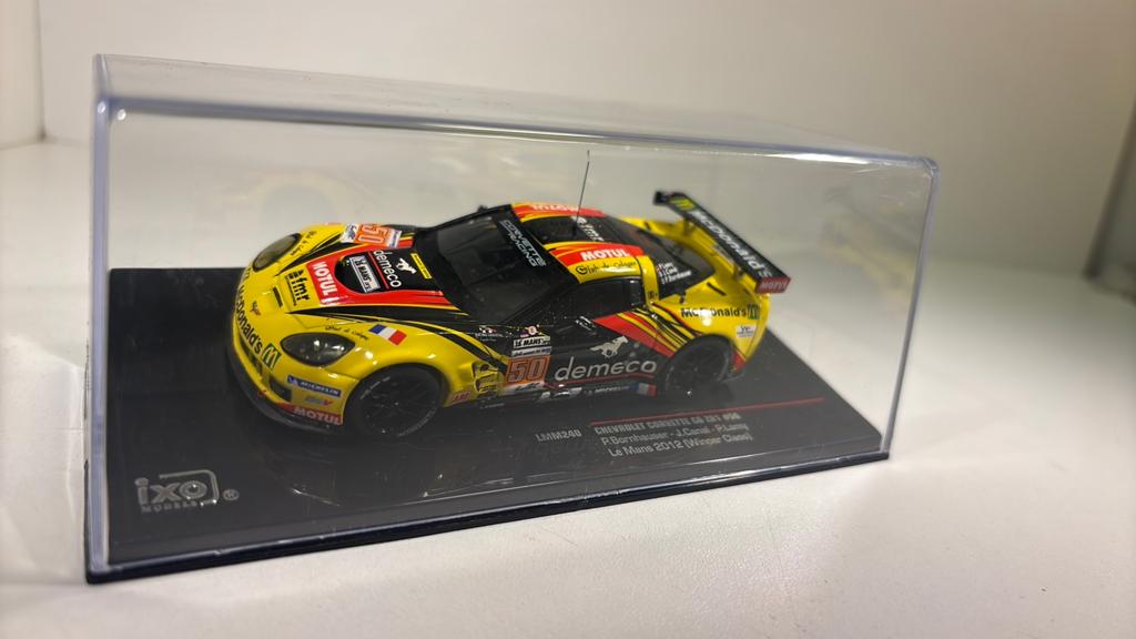 Chevrolet Corvette c6 zr1 #50 le mans 2012 winner ixo 1.43, Overige merken, Auto, Ophalen of Verzenden, A