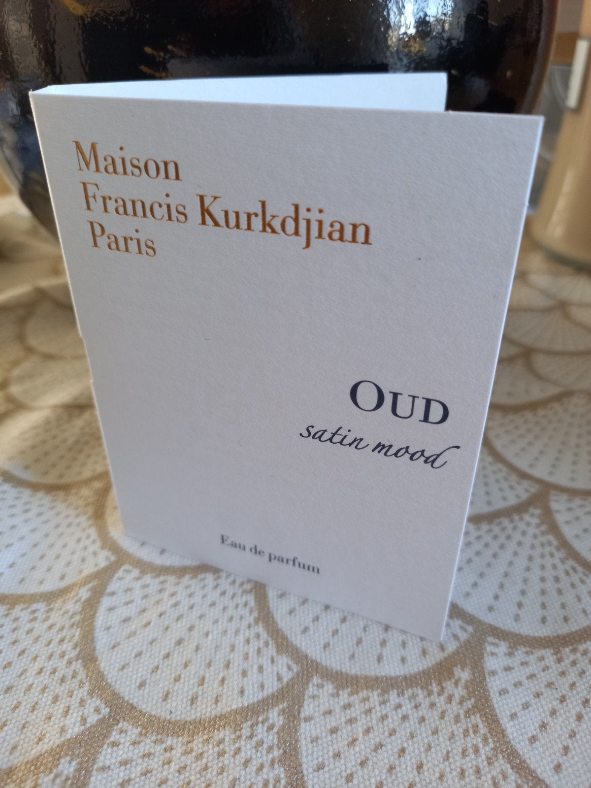 Proefje Oud Satin Mood Maison Francis Kurkdjian, Ophalen of Verzenden