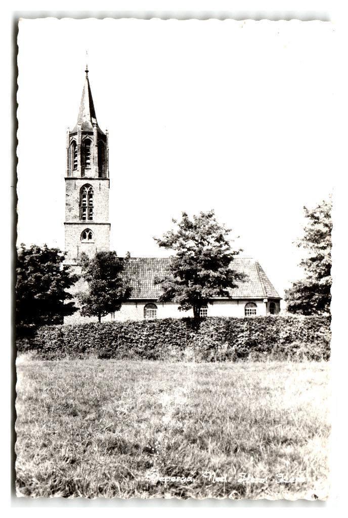 Peperga, (onder Wolvega) Ned. Herv. Kerk, Verzenden, 1960 tot 1980, Ongelopen, Friesland
