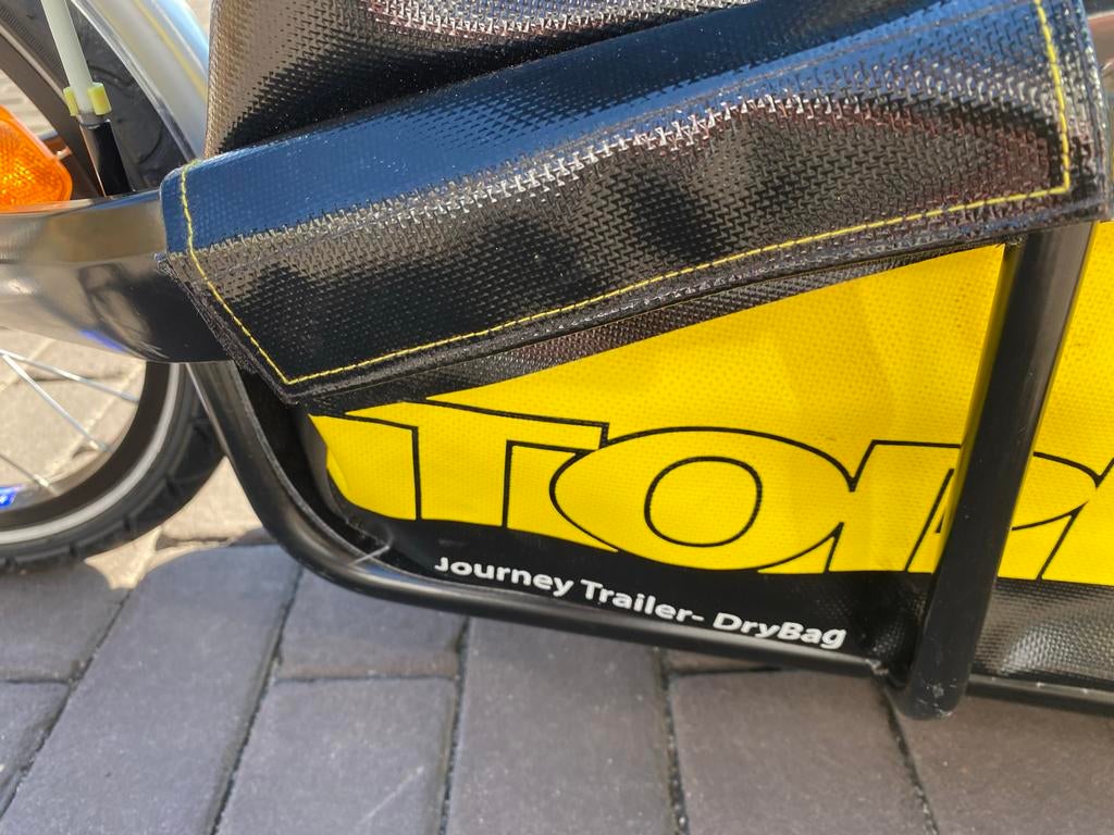 Topeak Journey TX fiets trailer met waterdichte tas + 2 naaf, Ophalen, Zo goed als nieuw, Bagagekar, 20 tot 40 kg