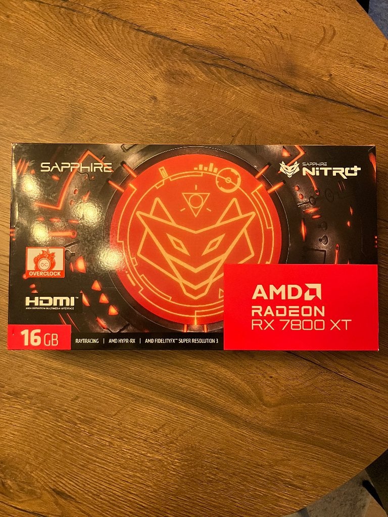 AMD Radeon RX 7800 XT Sapphire NITRO+ 16GB videokaart, Computers en Software, AMD, GDDR6, PCI-Express 4, Ophalen of Verzenden
