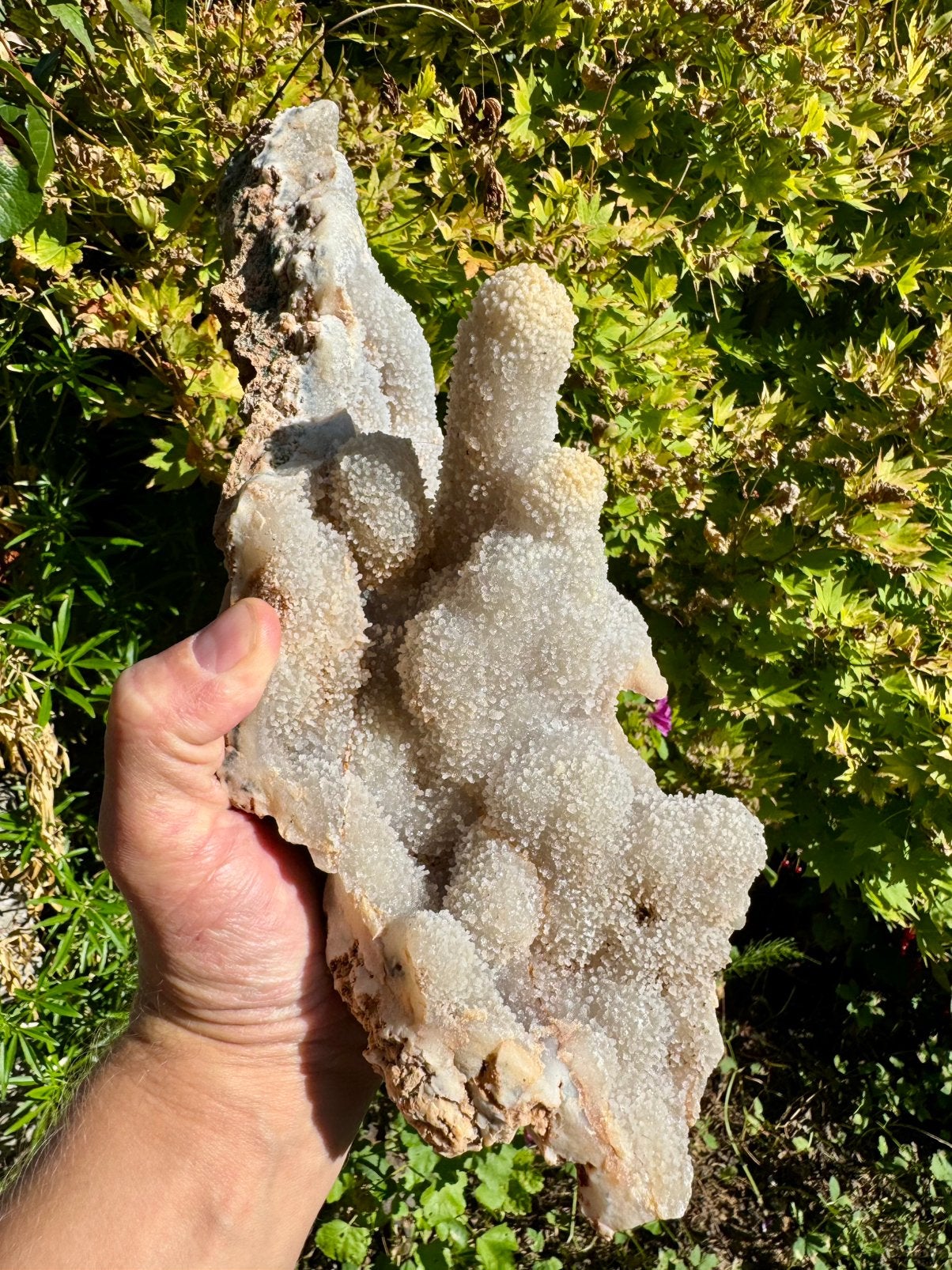 Stalactiet chalcedoon Uruguay, Ophalen of Verzenden