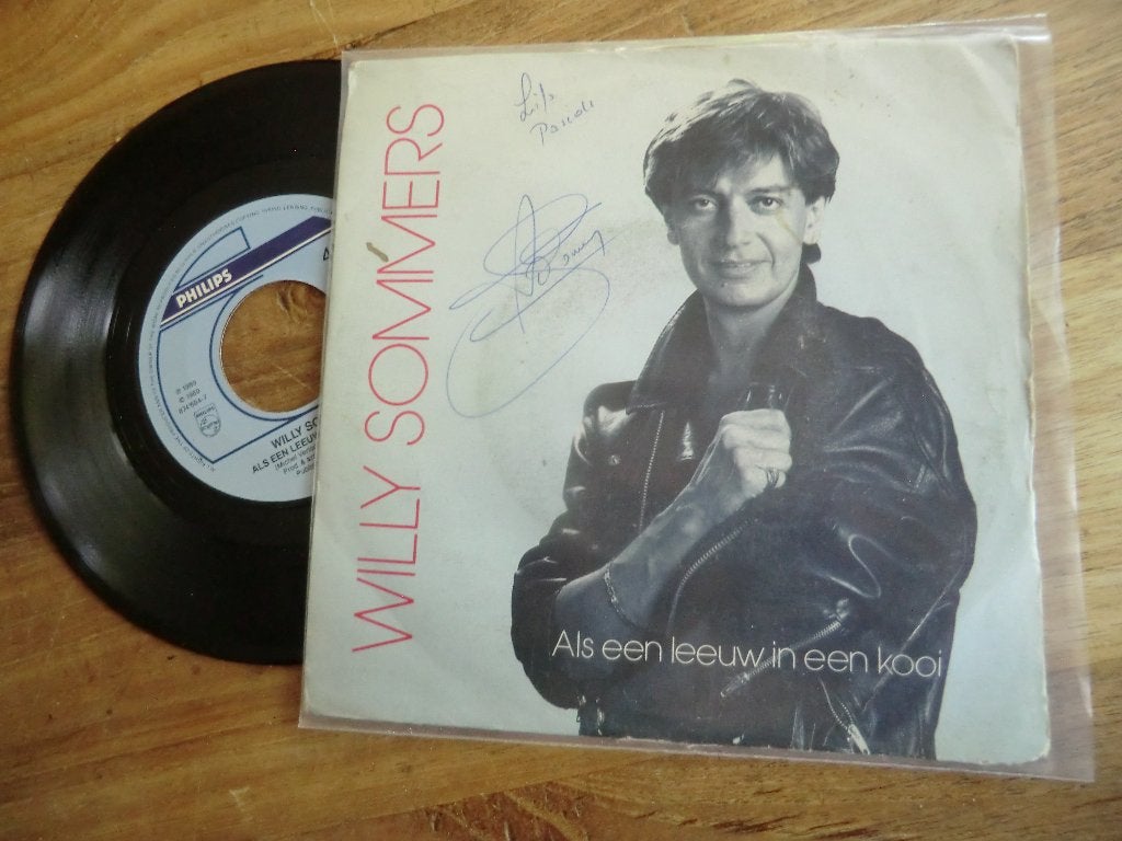 willy sommers   als een leeuw in een kooi/koel als ijs, Verzenden, Gebruikt, 7 inch, Levenslied of Smartlap