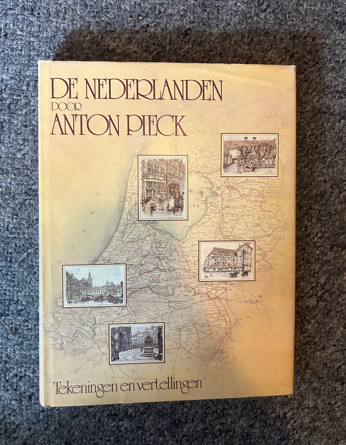 De Nederlanden door Anton Pieck - Tekeningen en Verhalen, Boeken, Kunst en Cultuur | Fotografie en Design, Gelezen, Overige onderwerpen