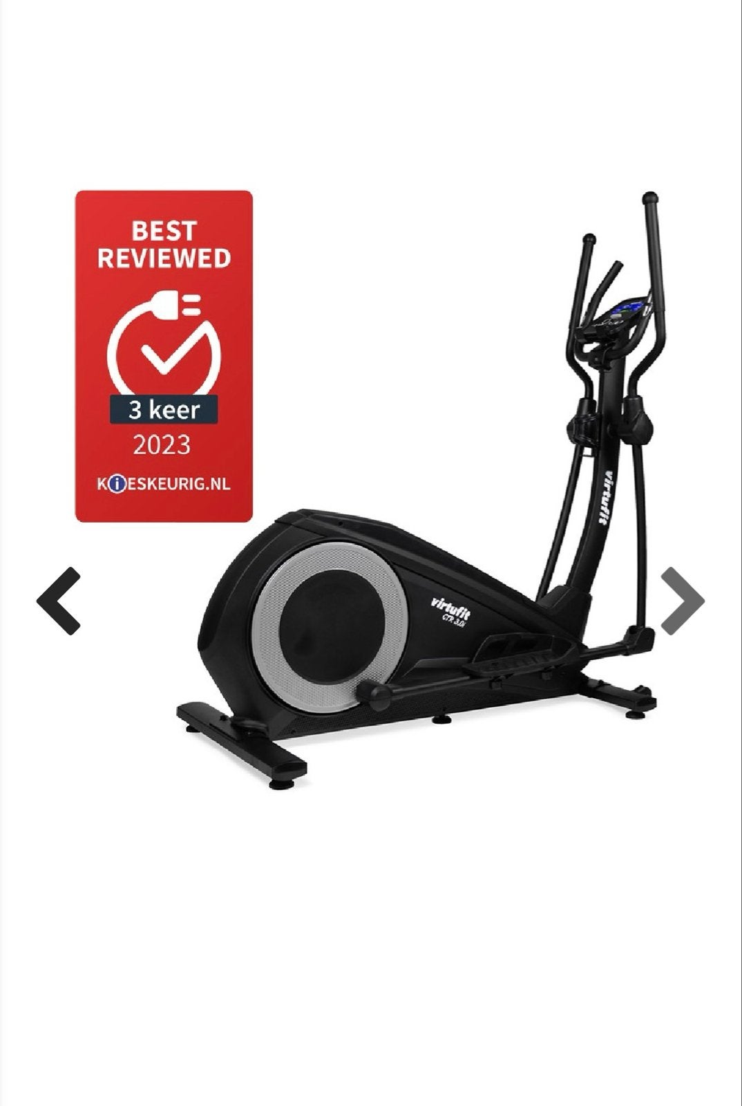 VirtuFit CTR 3.0 i Crosstrainer - Zo goed als nieuw, Ophalen, Armen, Zo goed als nieuw, Crosstrainer