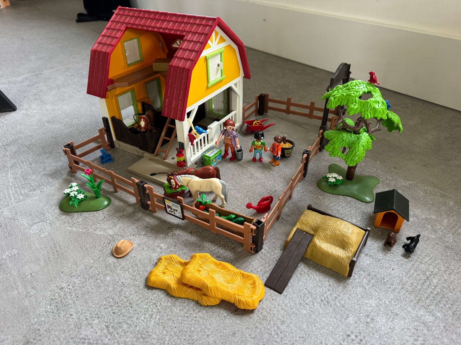 Playmobil ponyranch, Ophalen, Gebruikt