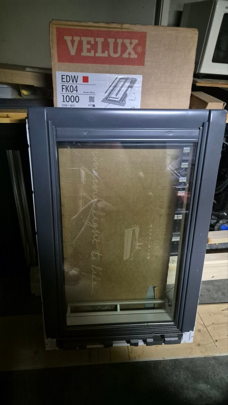 velux dakraam kunststof ggu fk04 0070, Ophalen, Minder dan 80 cm, 80 tot 120 cm, Nieuw