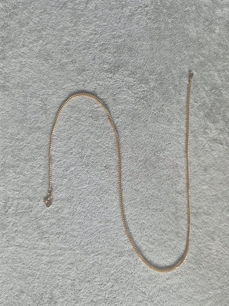 Ketting van 8 karaat geel goud, Ophalen of Verzenden, Zo goed als nieuw, Goud, Goud