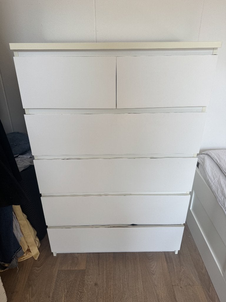 Ikea Malm Kast, Ophalen, Gebruikt, 5 laden of meer, 50 tot 100 cm