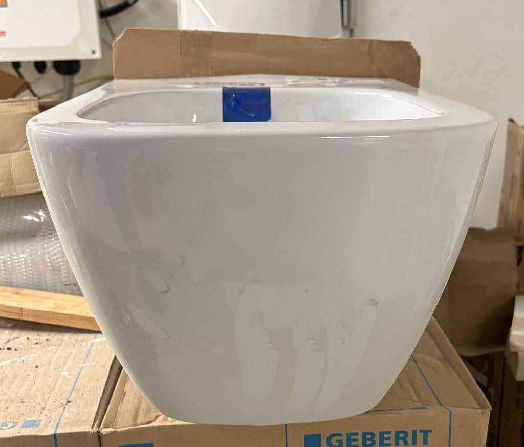 Geberit Smyle Wandcloset, Verzenden, Nieuw, Steen, Toilet