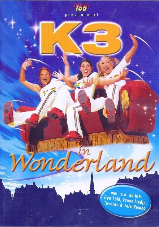 K3 in wonderland, Cd's en Dvd's, Dvd's | Kinderen en Jeugd, Alle leeftijden, Verzenden, Zo goed als nieuw
