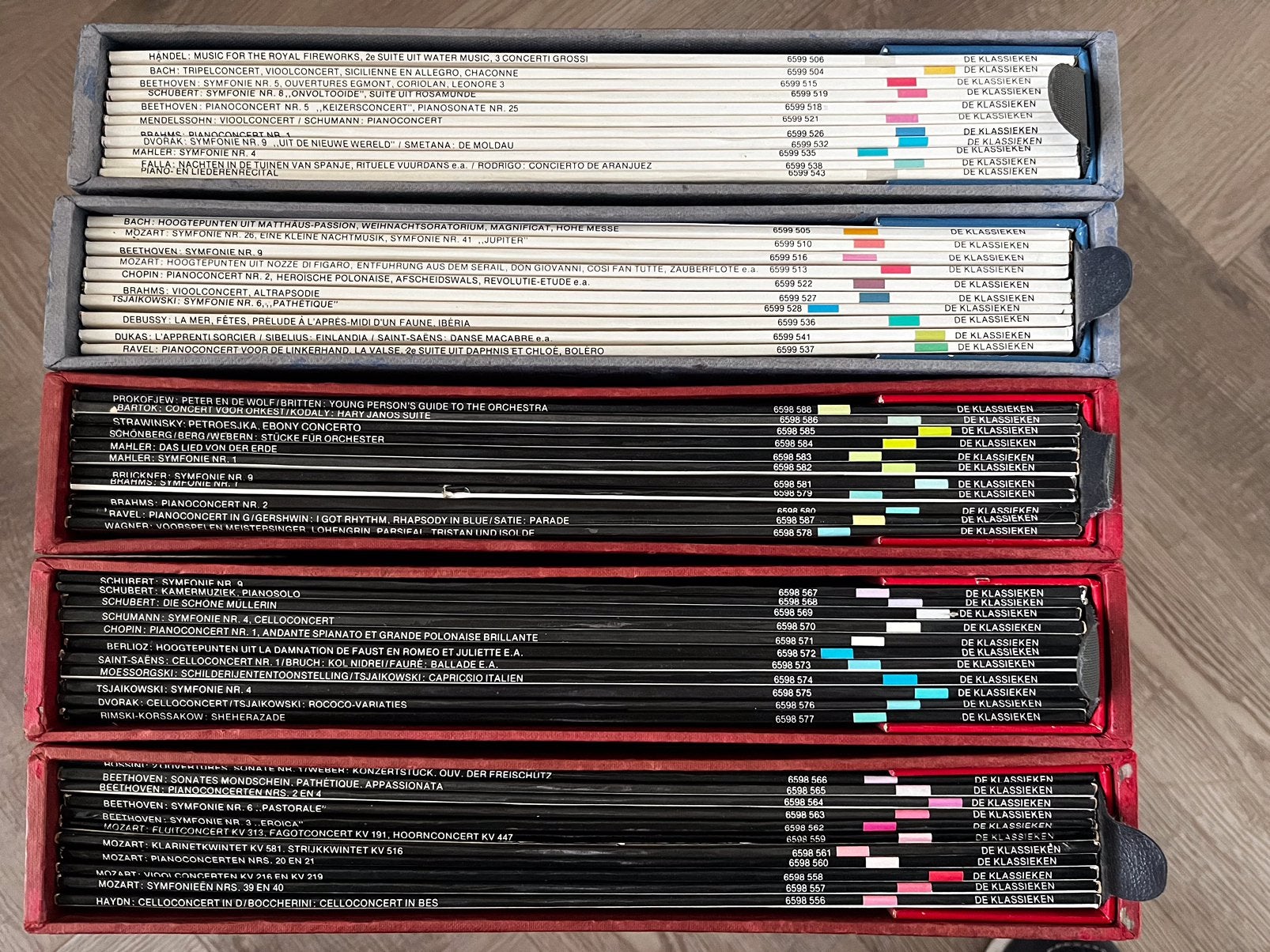 LP-Box Klassiek, Cd's en Dvd's, Ophalen, Boxset, Symfonie, Overige componisten