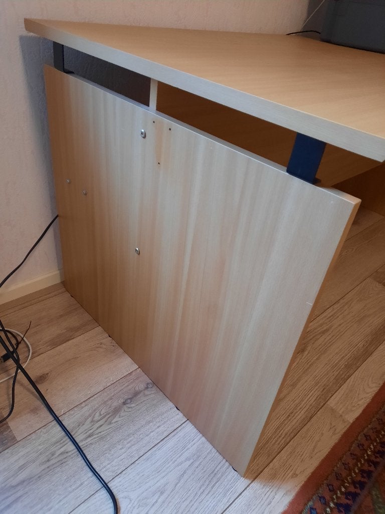 bureau  + gas geveerde stoel, Ophalen, Gebruikt