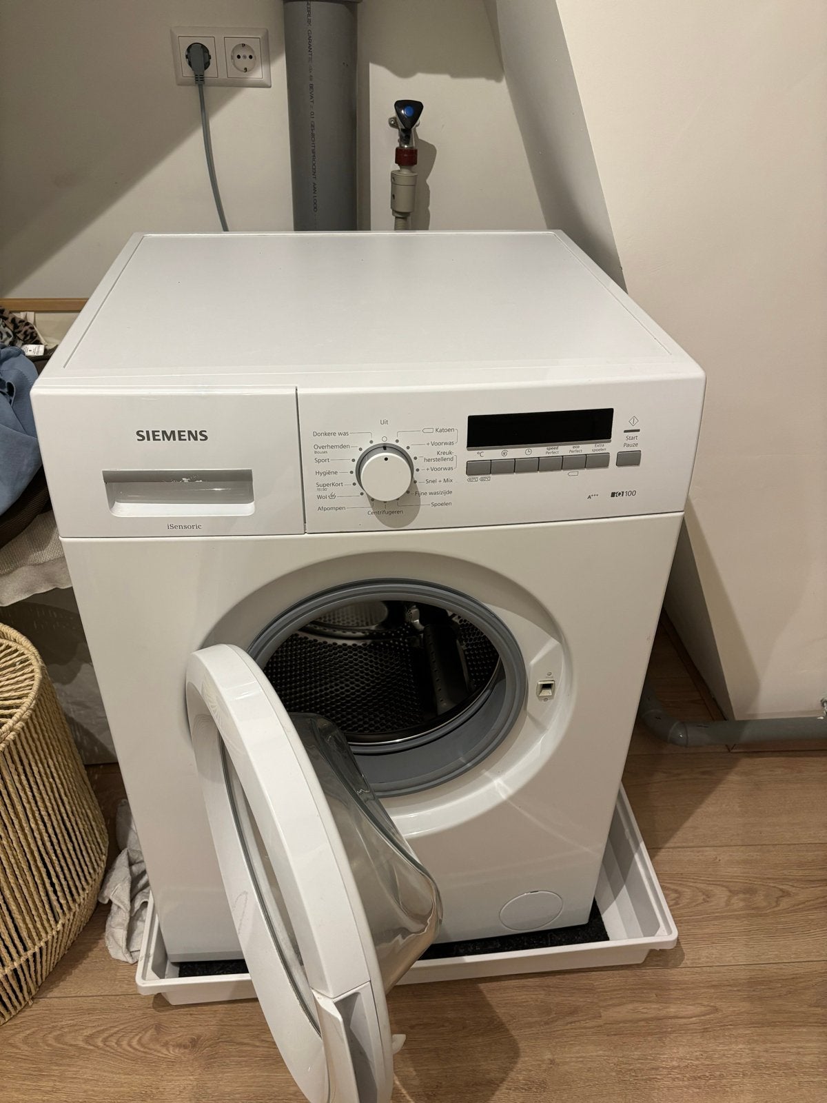 Siemens Wasmachine - Prima staat, Gebruikt, Ophalen of Verzenden, Voorlader, 85 tot 90 cm