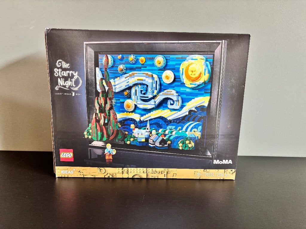LEGO 21333 Compleet + Gesorteerd V. van Gogh De Sterrennacht, Ophalen, Complete set, Inclusief instructies, Lego