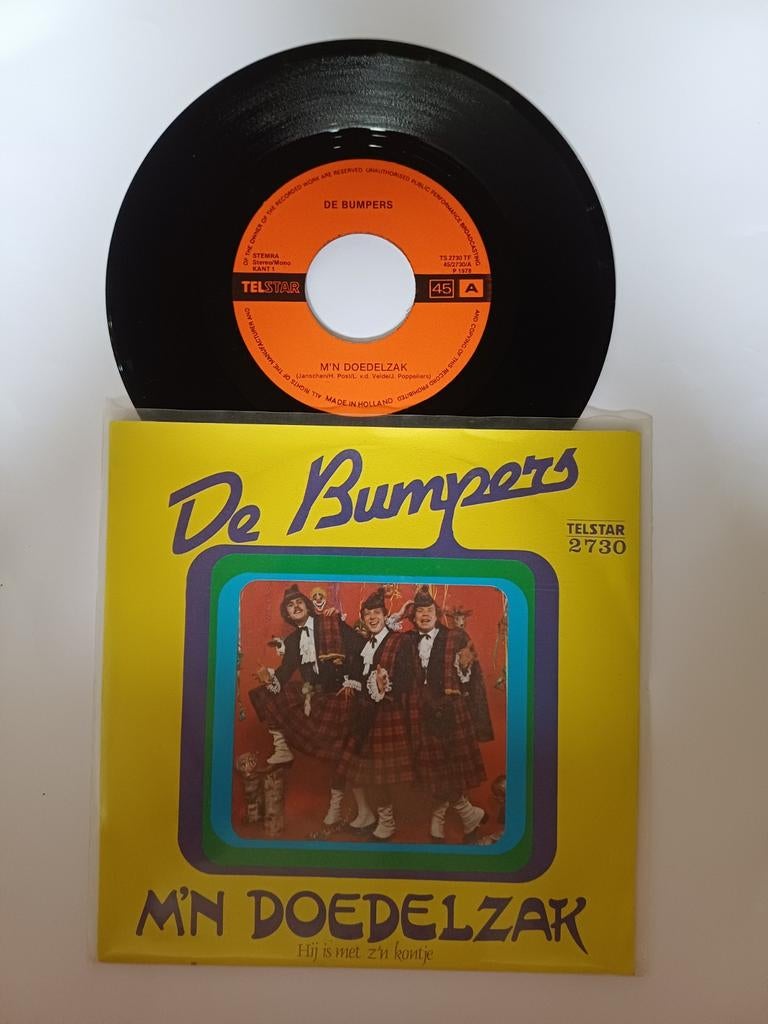 De Bumpers - M'n doedelzak, Gebruikt, 7 inch, Single, Ophalen of Verzenden