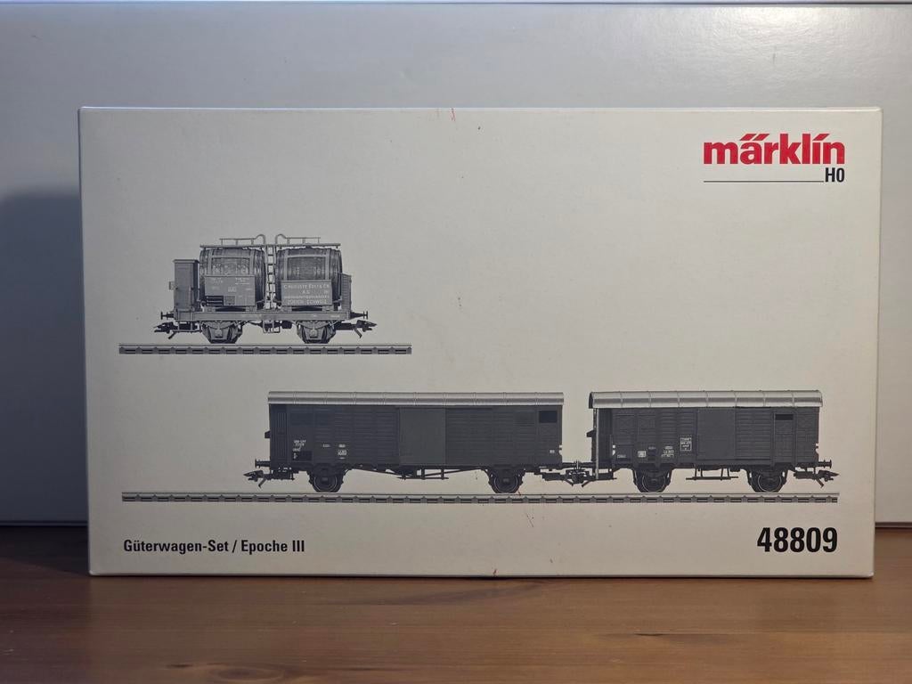 Märklin 48809 SBB, Ophalen, Wisselstroom, Wagon, Zo goed als nieuw