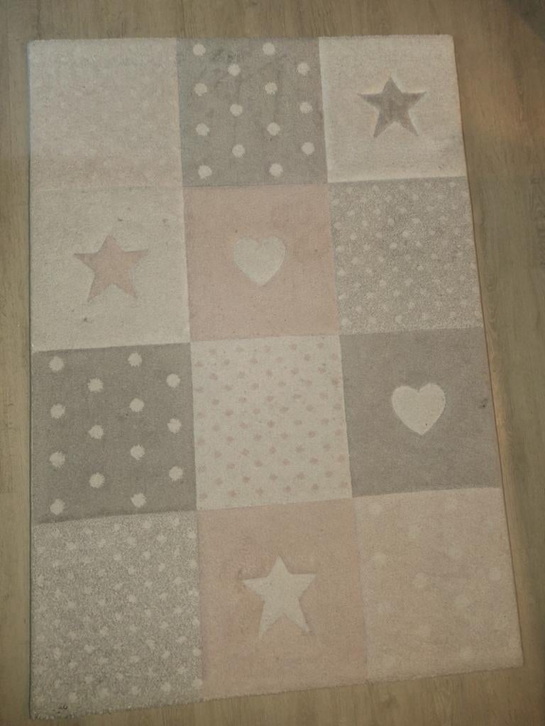 Leuk vloerkleed 120x170 cm, Ophalen, Gebruikt, 100 tot 150 cm, Grijs