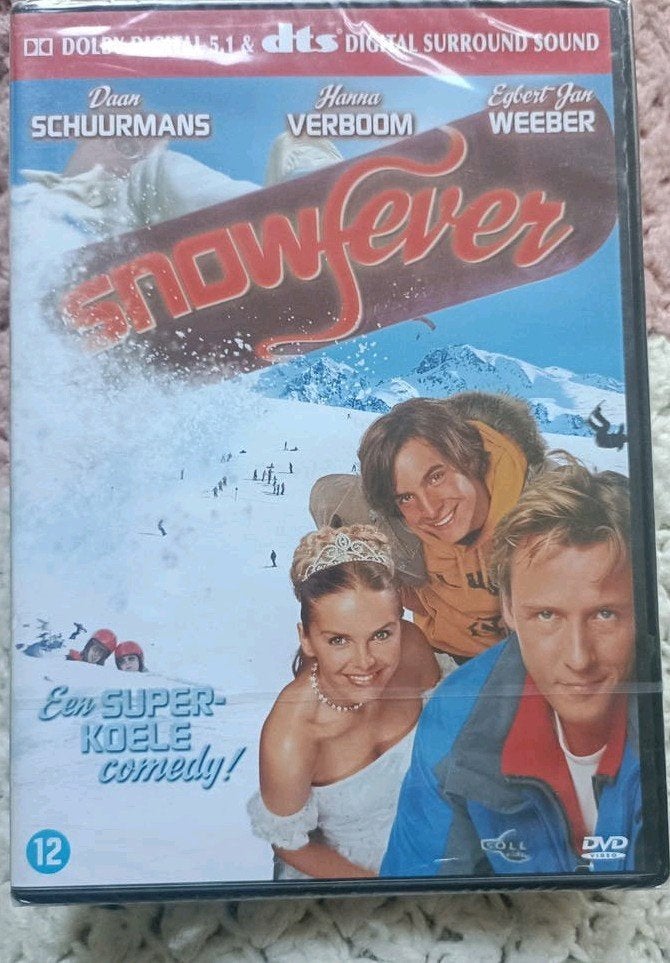 Snowfever DVD - Nederlandse komedie met Daan Schuurmans, Nederlands, Inclusief doosje, Zo goed als nieuw, Vanaf 12 jaar