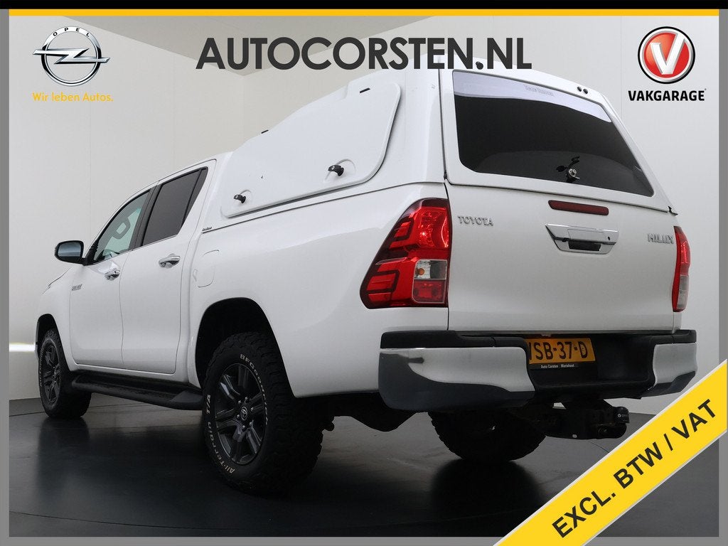 Toyota Hilux 2.4 D-4D 4WD Automaat Double Cab Prof. Lier Can, Auto's, Stof, Gebruikt, 4 cilinders, 150 pk