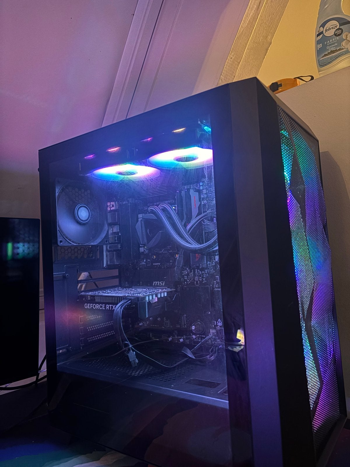Gaming PC RTX 4060 | Ryzen 7 9800X3D | 32GB DDR5 | WiFi, Ophalen, 32 GB, Zo goed als nieuw, Gaming