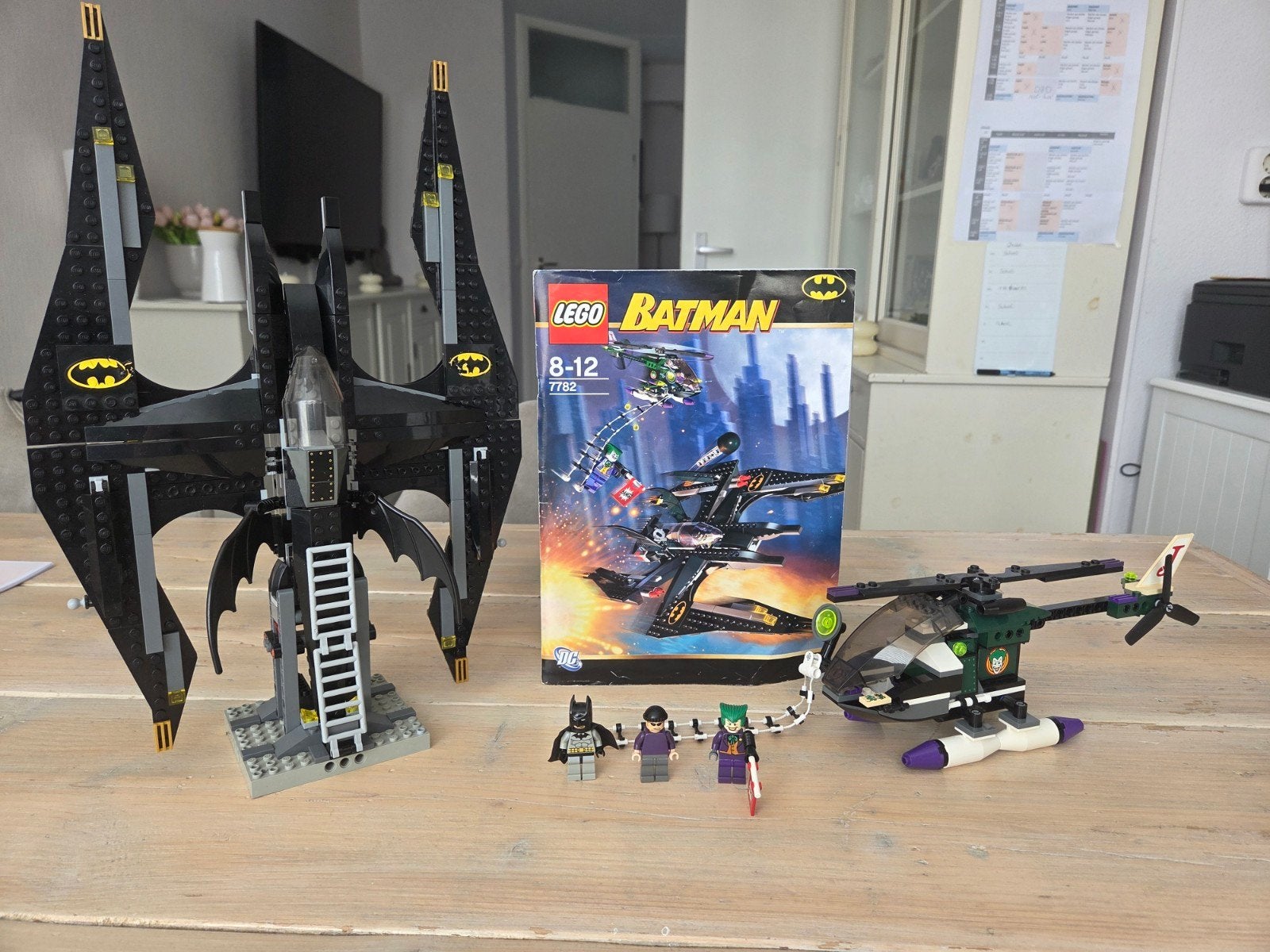 LEGO Batman 7782 The Batwing: The Joker's Aerial Assault, Ophalen of Verzenden, Gebruikt