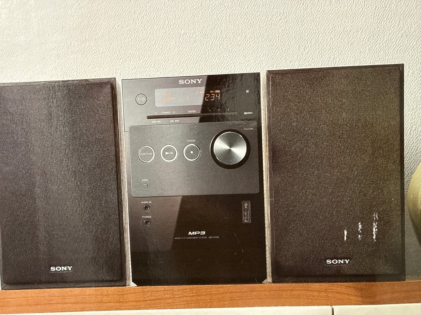 Sony CMT-FX205 Micro Hi-Fi Component Systeem, Ophalen of Verzenden, Zo goed als nieuw, Microset, Sony