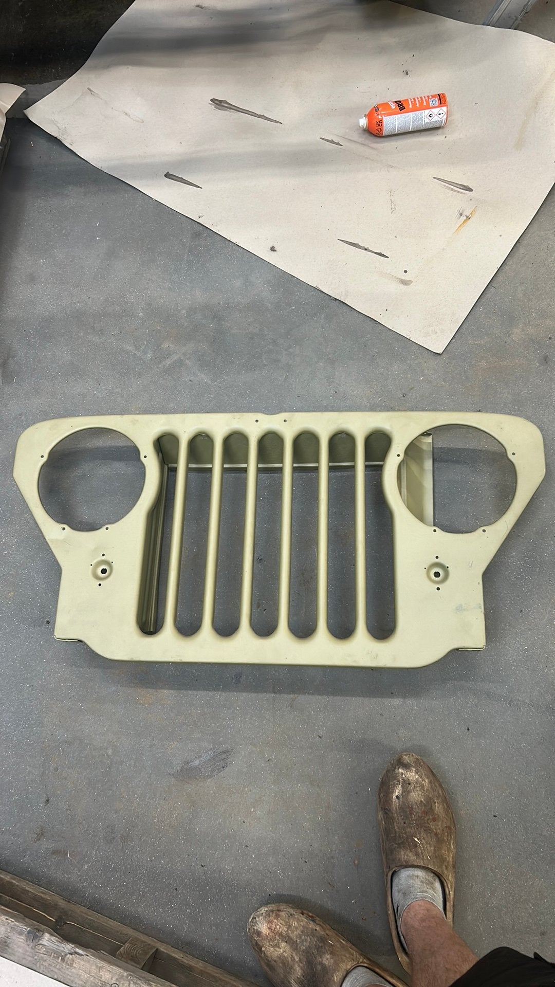 Willys cj2a grille, Auto-onderdelen, Voor, Bumper, Gereviseerd, Ophalen