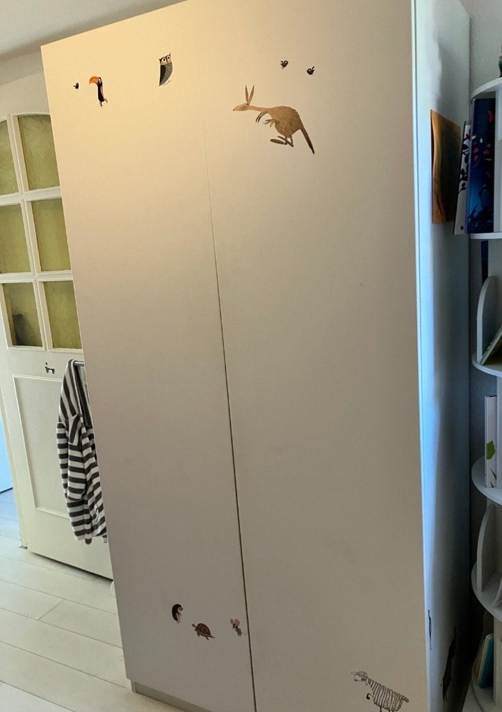 Pax kast met accessoires, Ophalen, Gebruikt, 200 cm of meer, 50 tot 100 cm
