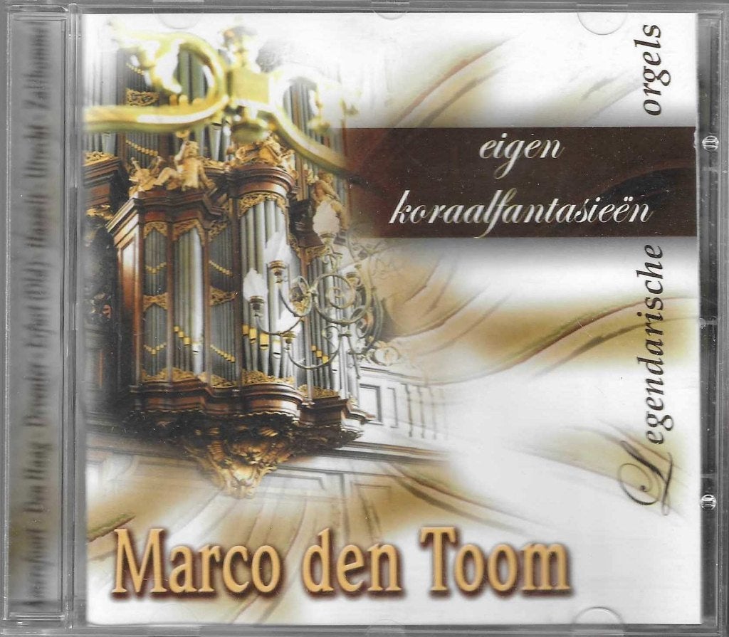 Marco den toom - Eigen koraalfantasieen, Orgel, Geestelijke liederen, Overige typen, Ophalen of Verzenden