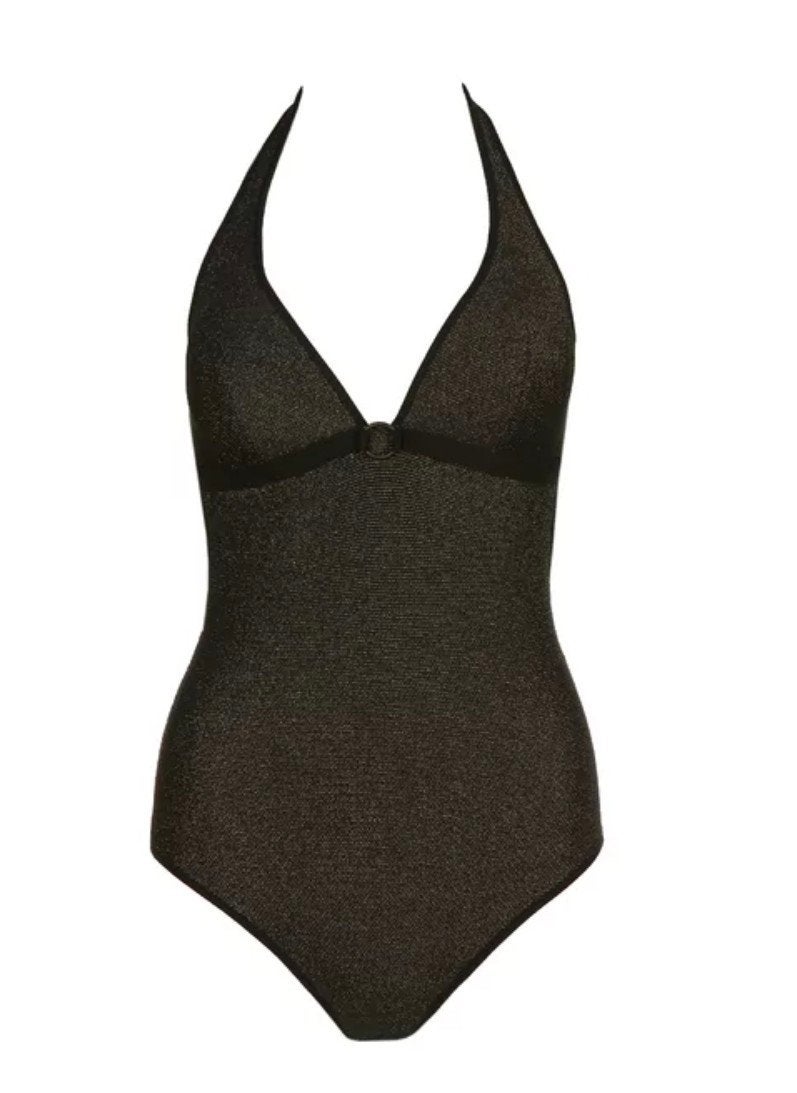 marie jo swim ornella badpak maat 80 b zwart met goud, Zwart, Marie Jo, Nieuw, Badpak